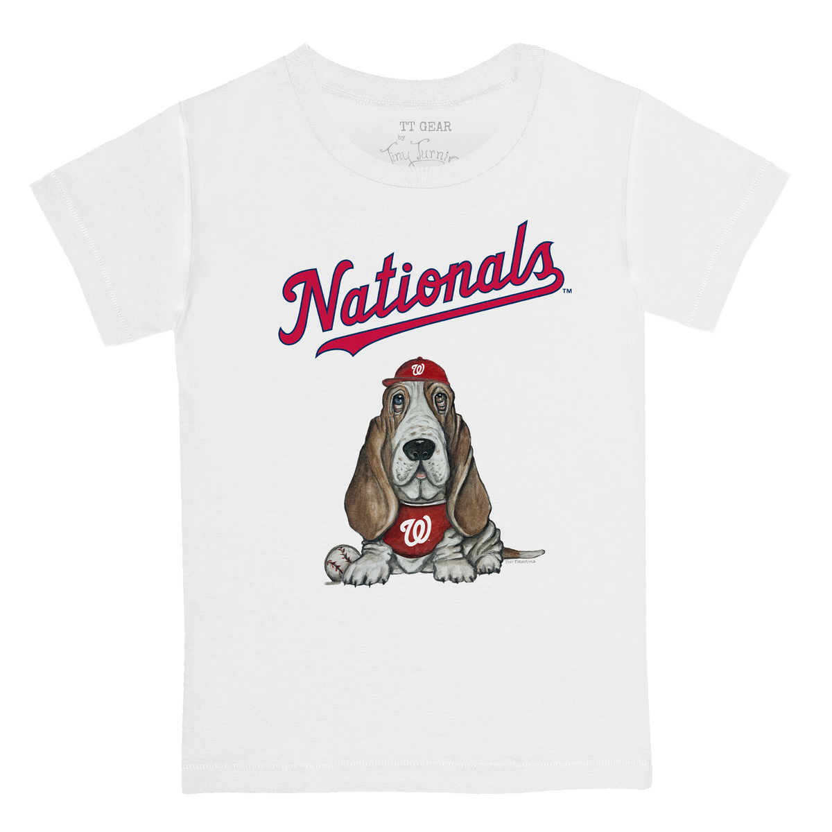 Washington Nationals Puddy Kid's Tee Shirt - Tiny Turnip