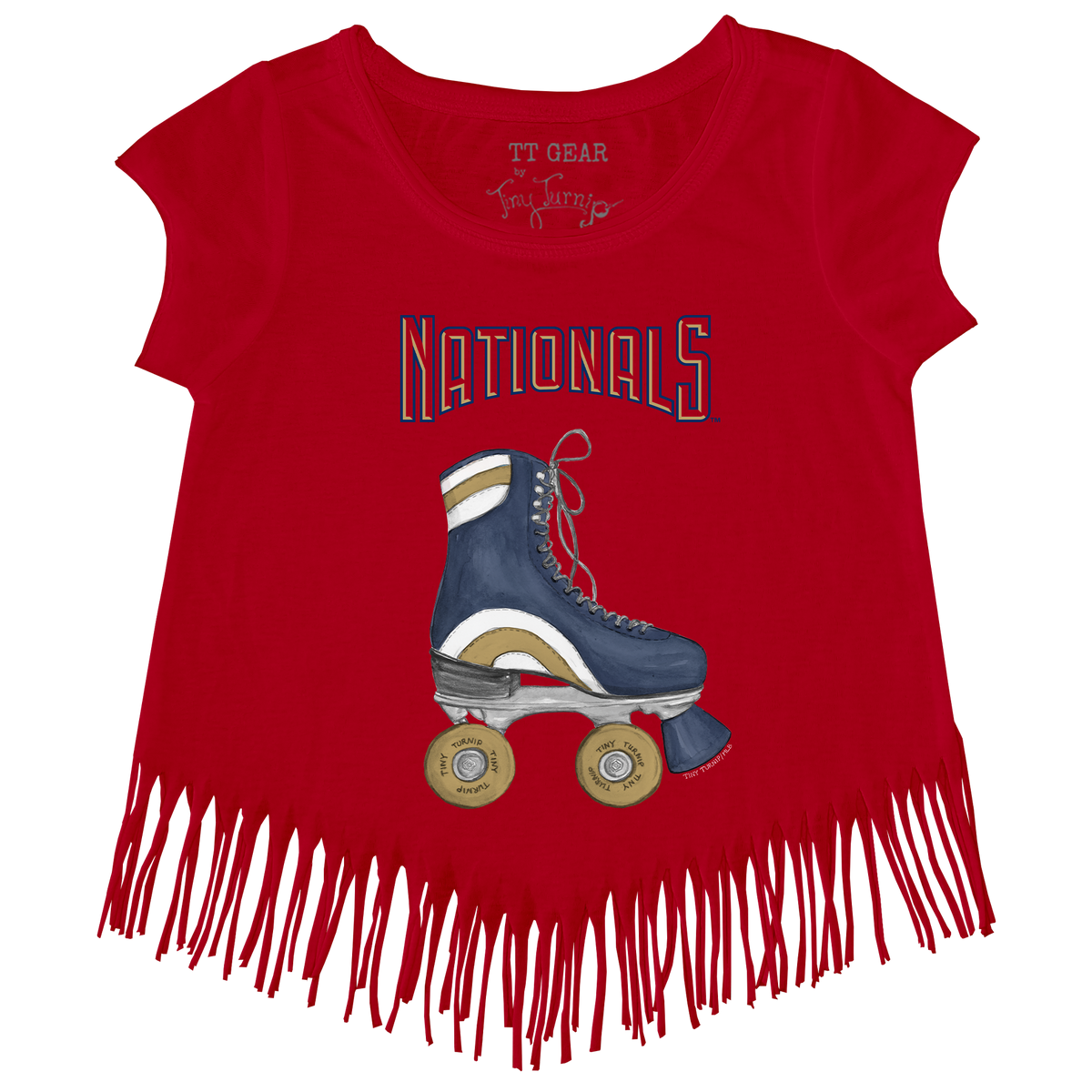 Washington Nationals Retro Skate Fringe Tee