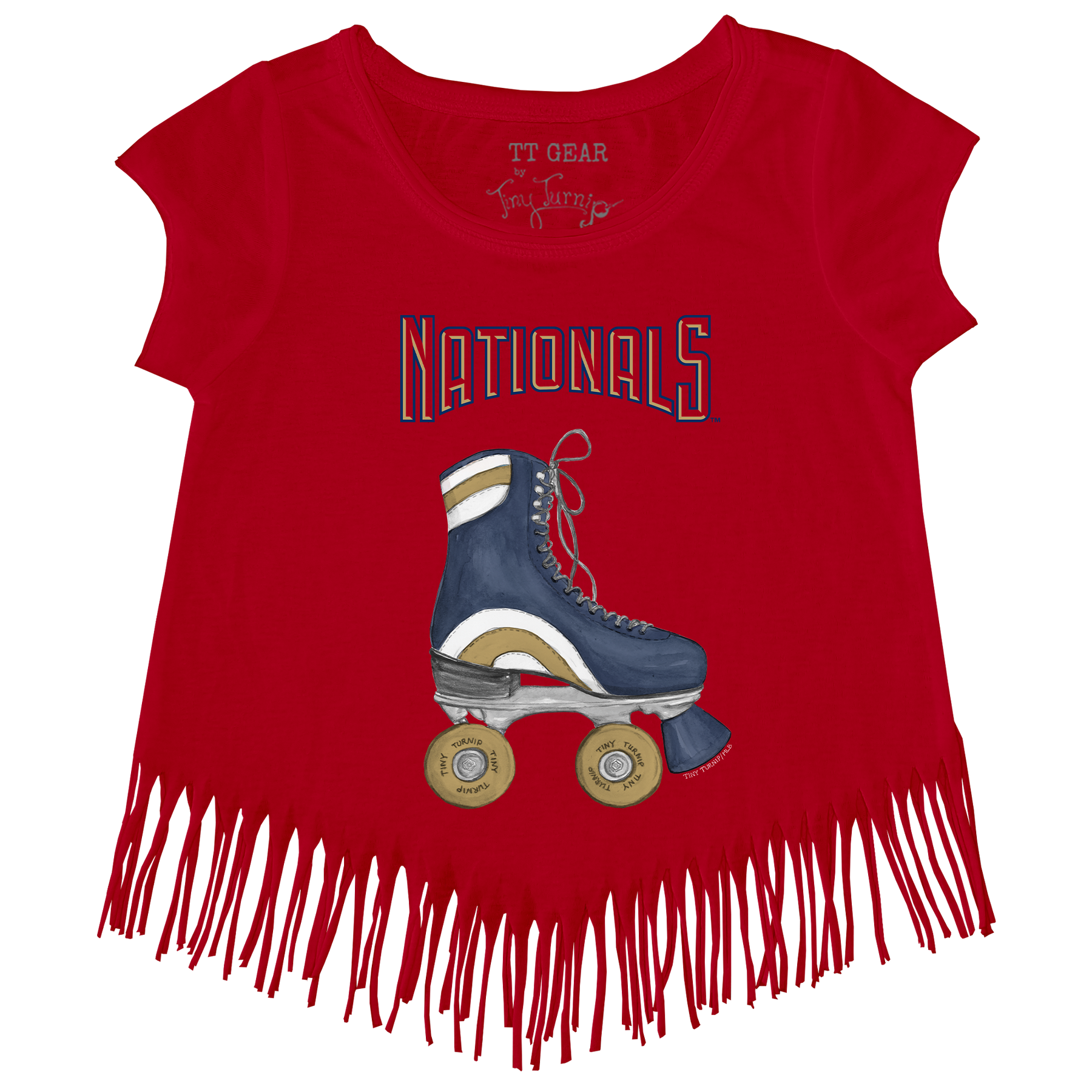 Washington Nationals Retro Skate Fringe Tee