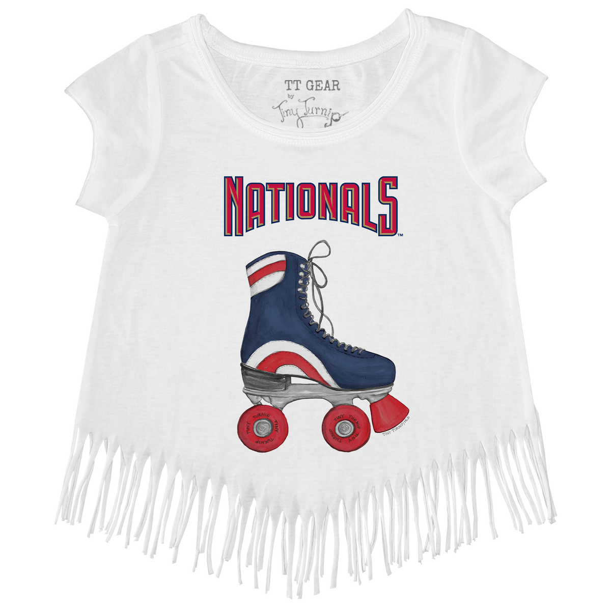 Washington Nationals Retro Skate Fringe Tee