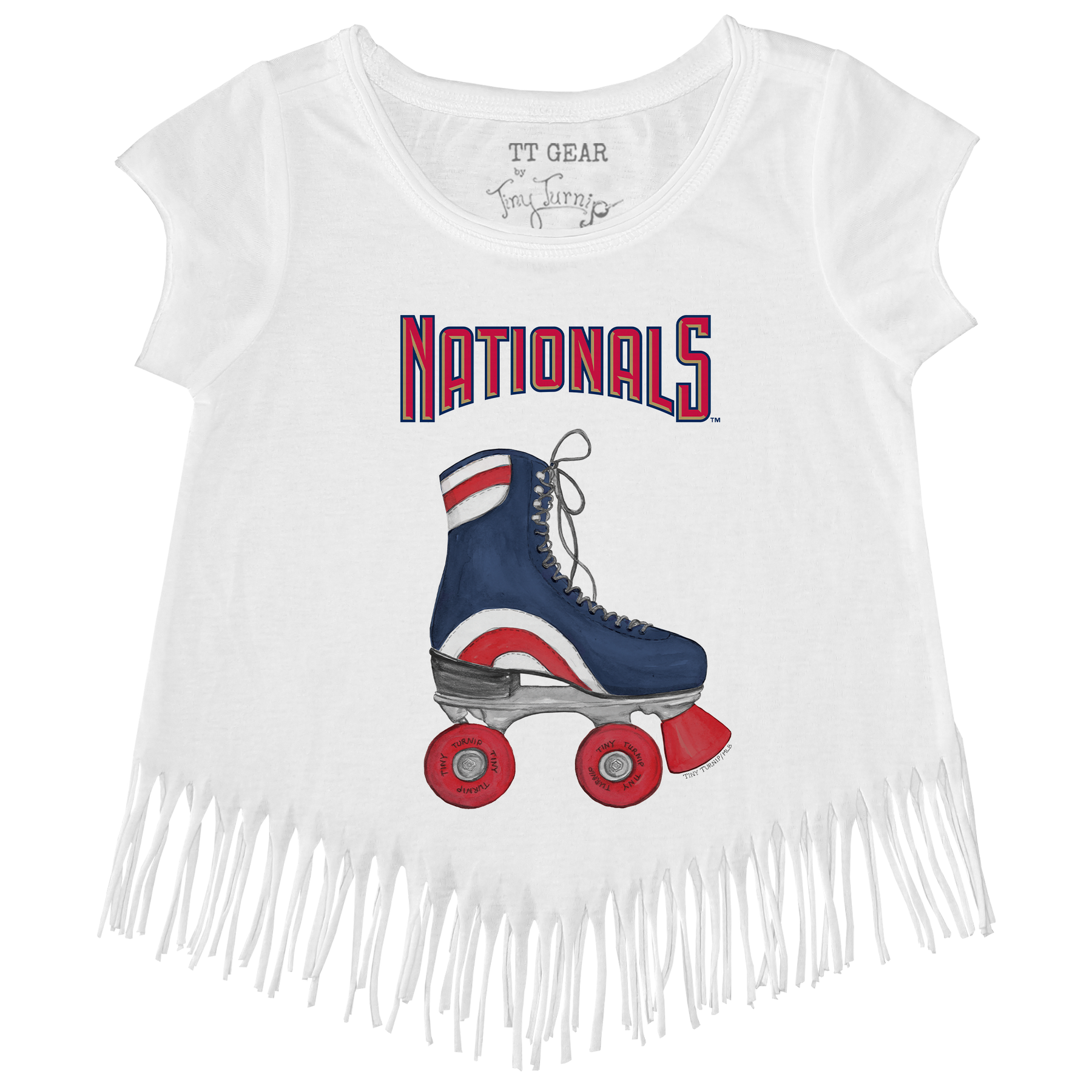 Washington Nationals Retro Skate Fringe Tee