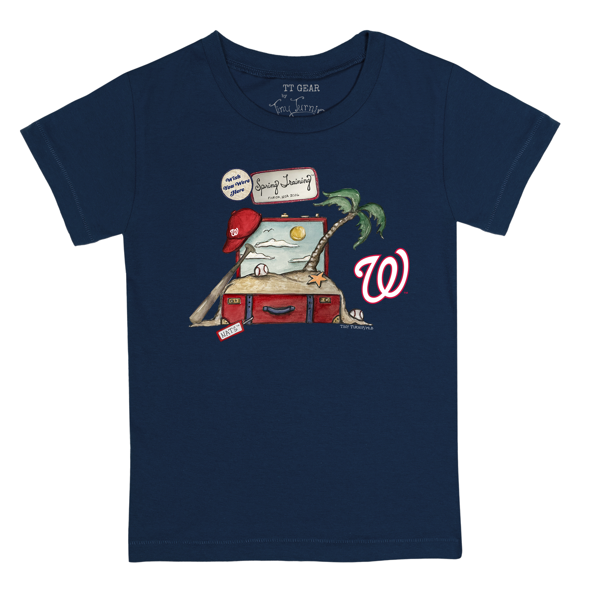 Washington Nationals Spring Training 2026 Kid's Tee Shirt - Tiny Turnip