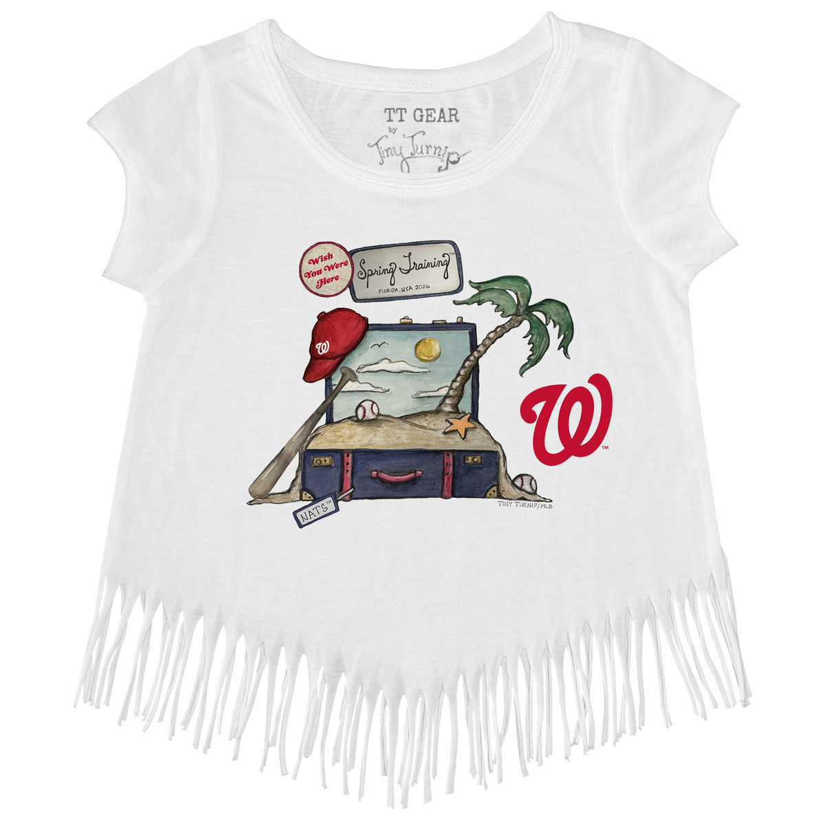 Washington Nationals Spring Training 2026 Fringe Tee - Tiny Turnip