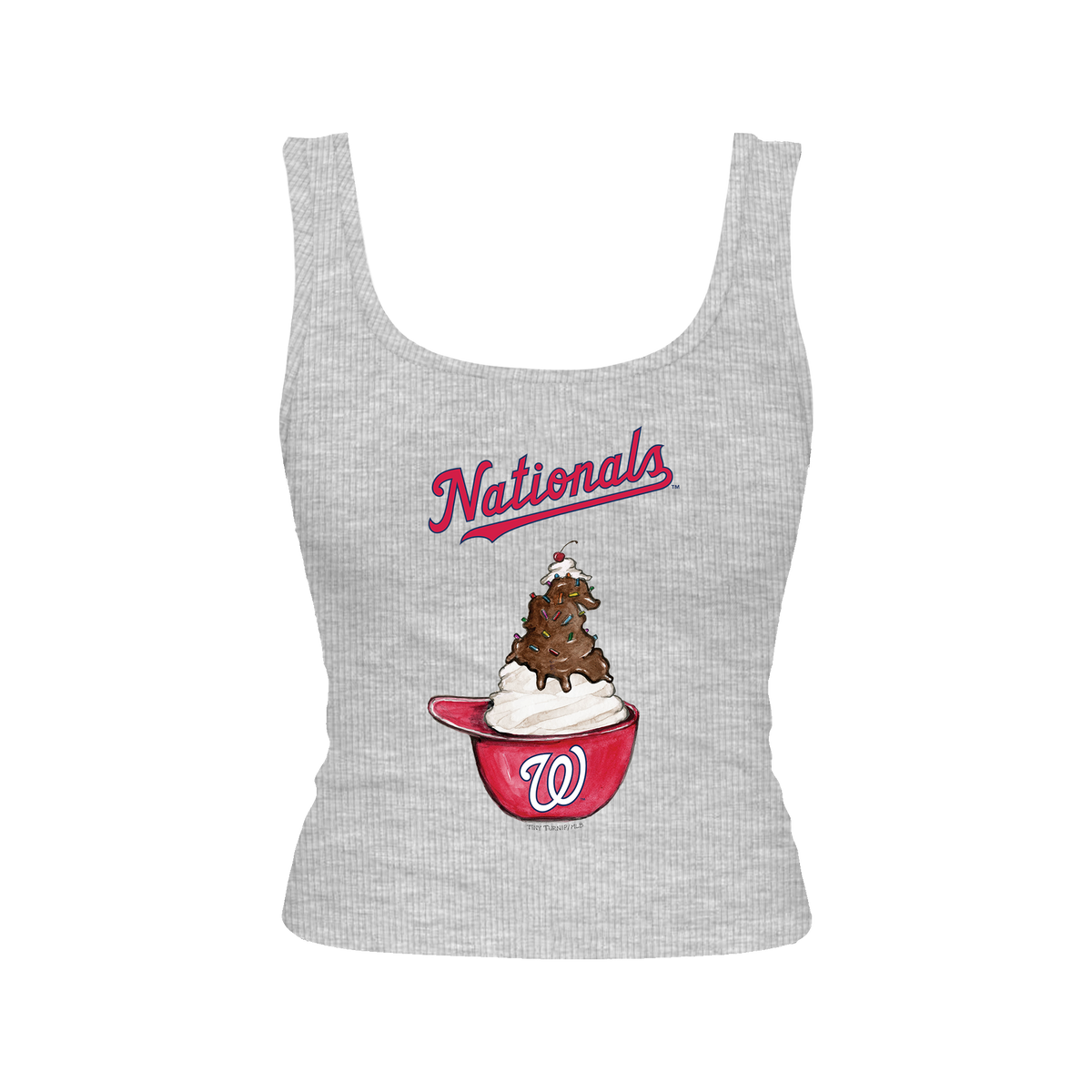 Washington Nationals Sundae Helmet Emmy Tank