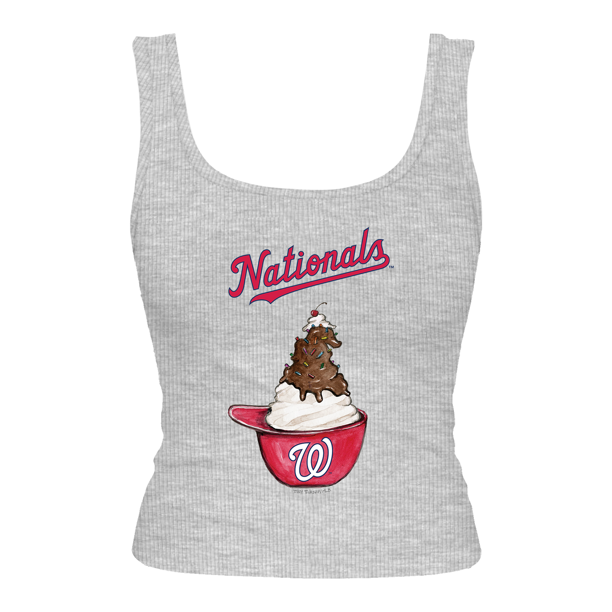 Washington Nationals Sundae Helmet Emmy Tank