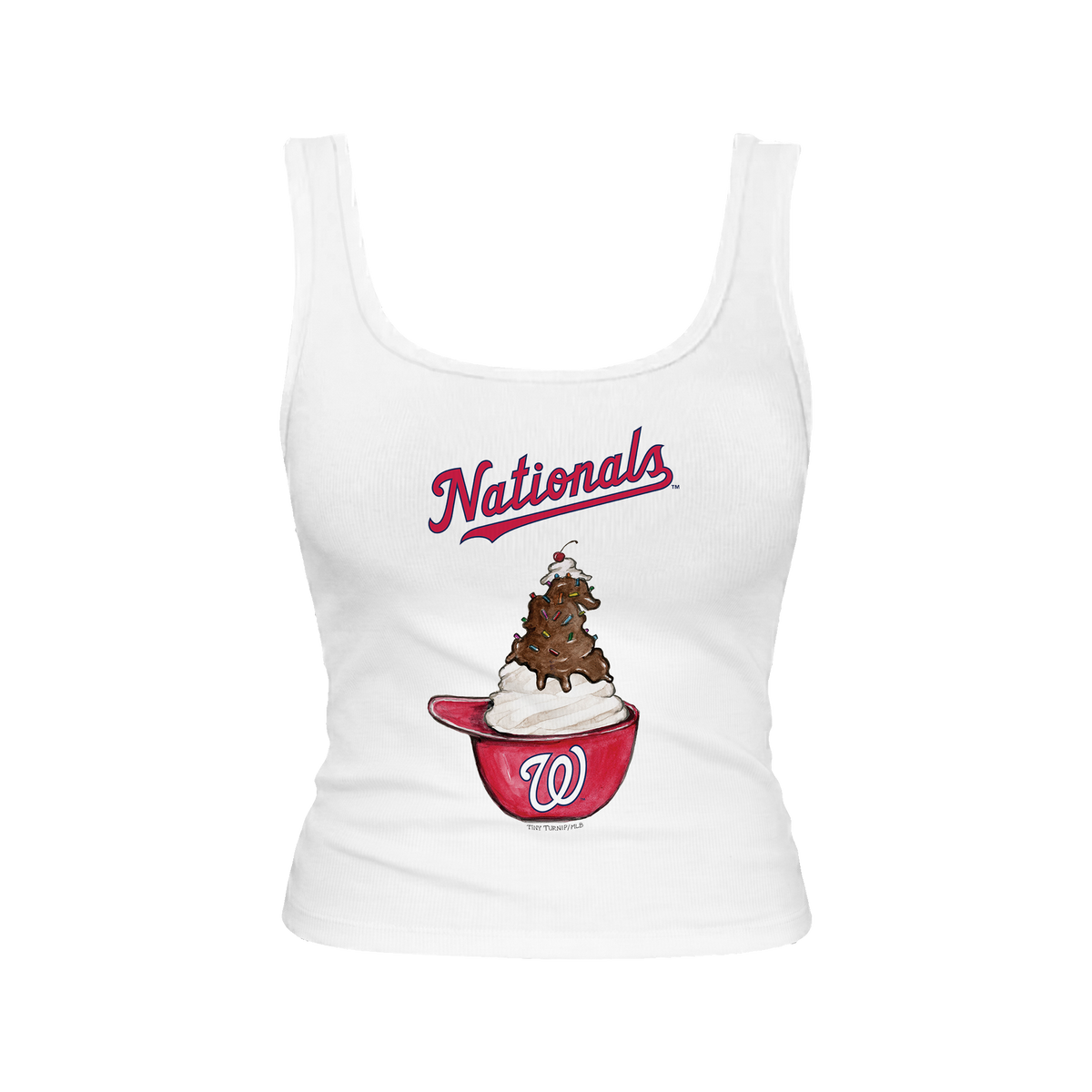Washington Nationals Sundae Helmet Emmy Tank