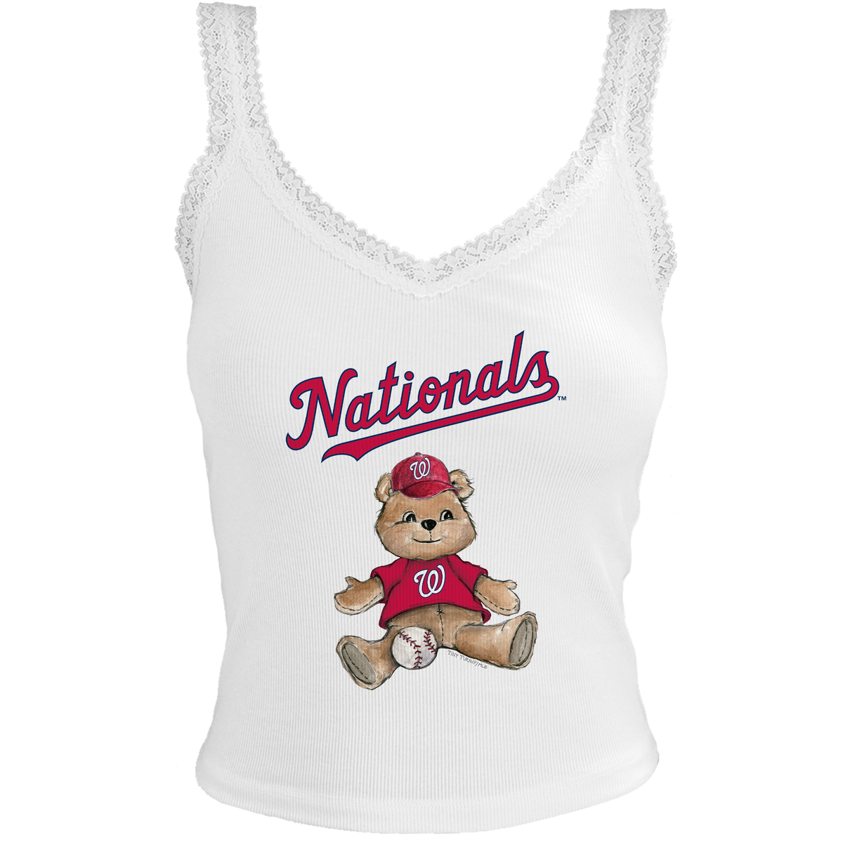 Washington Nationals Teddy Lace Tank