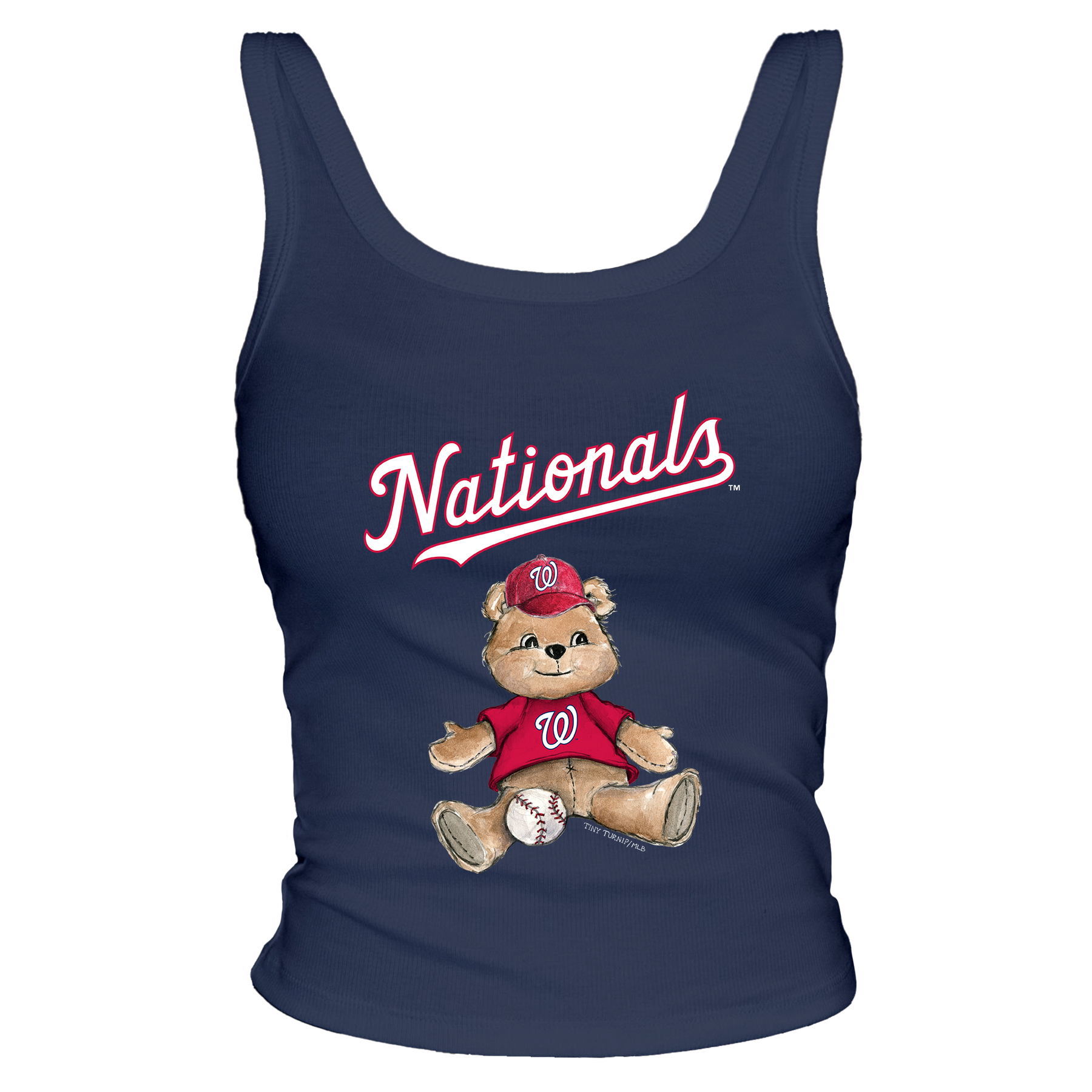 Washington Nationals Teddy Ribbed Tank
