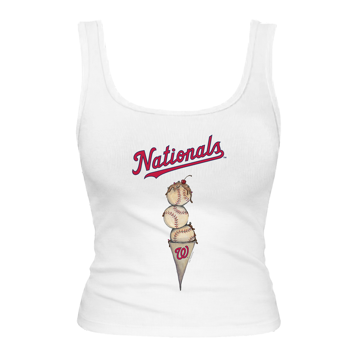 Washington Nationals Triple Scoop Emmy Tank