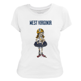 West Virginia Mountaineers Babes Women's Tee Shirt