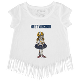 West Virginia Mountaineers Babes Fringe Tee