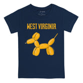 West Virginia Mountaineers Balloon Dog Kid's Tee Shirt
