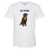 West Virginia Mountaineers Black Labrador Retriever Unisex Tee Shirt