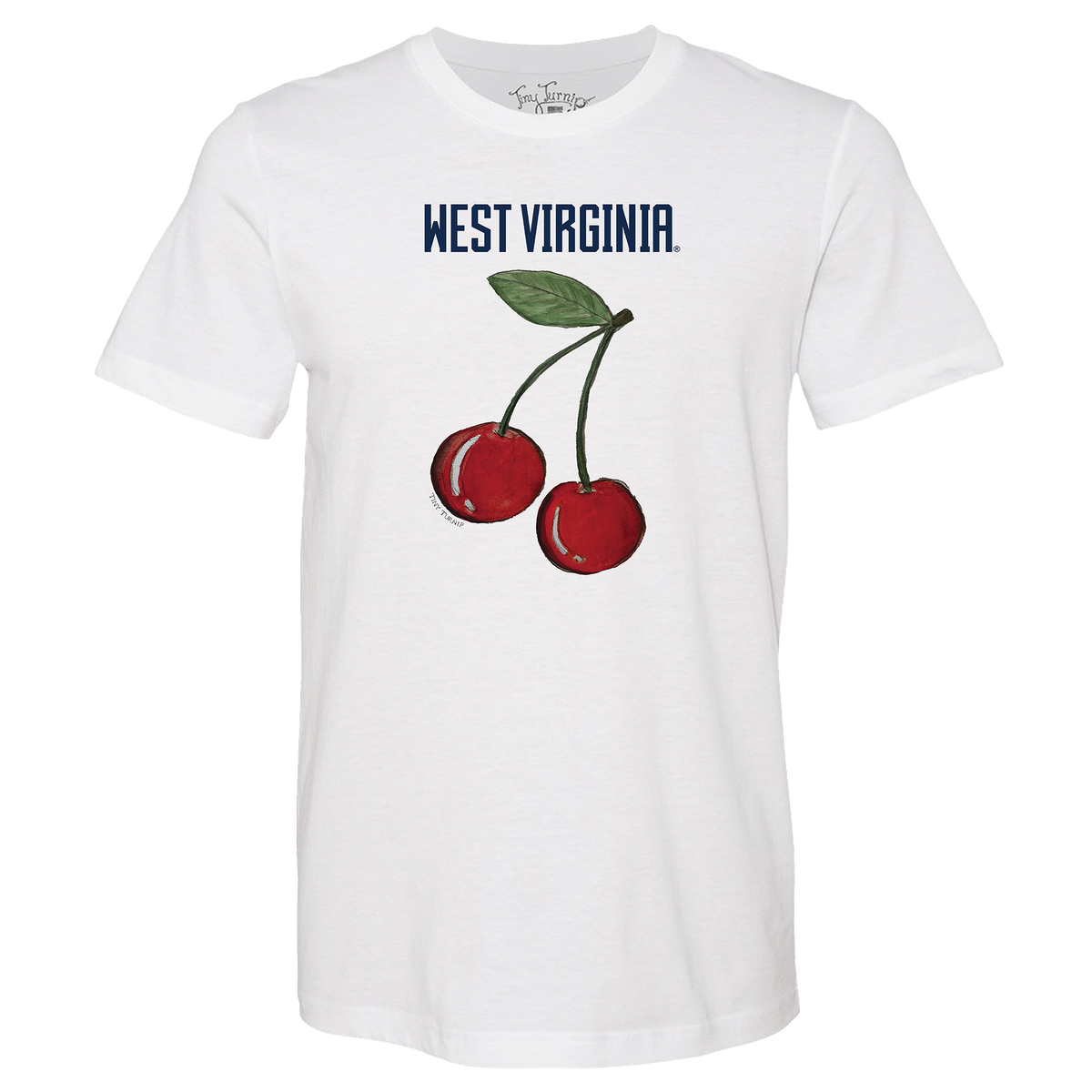 West Virginia Mountaineers Cherry Unisex Tee Shirt