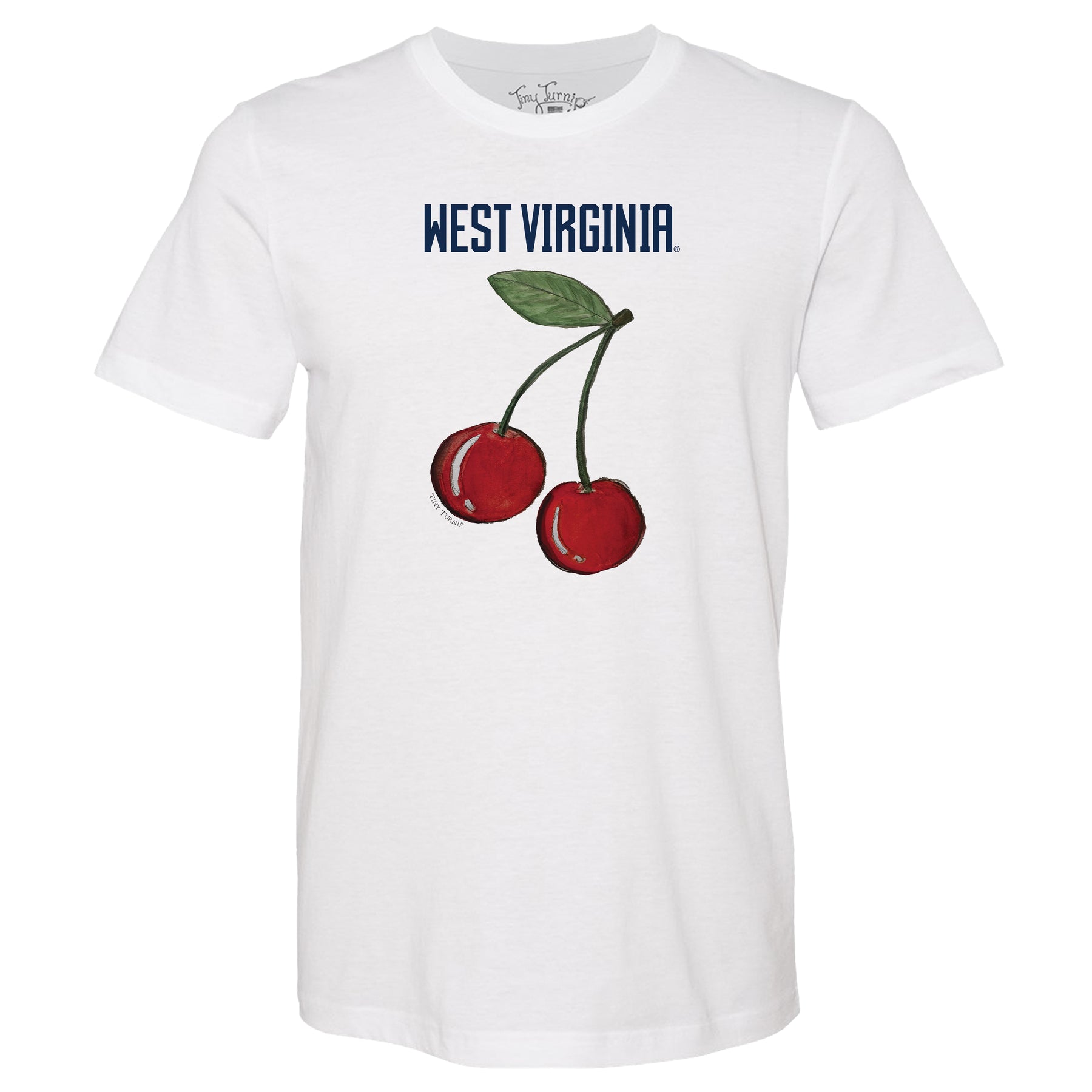 West Virginia Mountaineers Cherry Tee Shirt