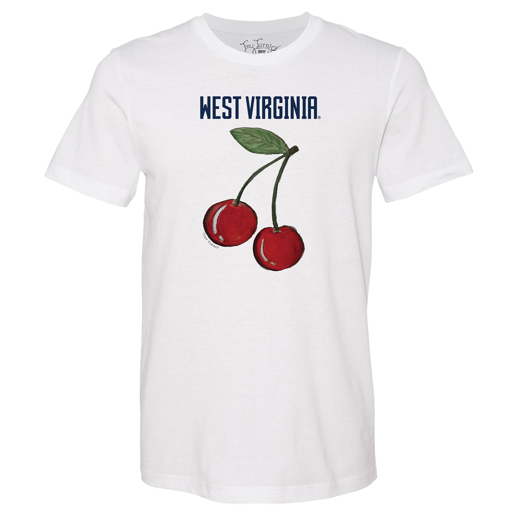 West Virginia Mountaineers Cherry Unisex Tee Shirt