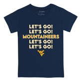 West Virginia Mountaineers Stacked Kid's Tee Shirt