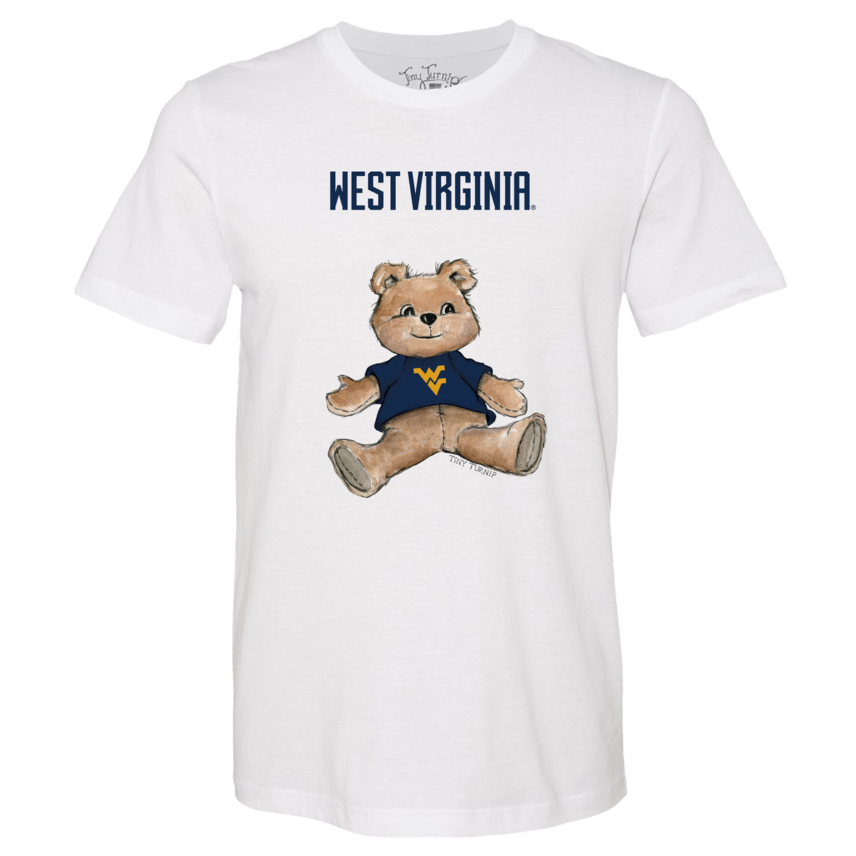 West Virginia Mountaineers Teddy Unisex Tee Shirt