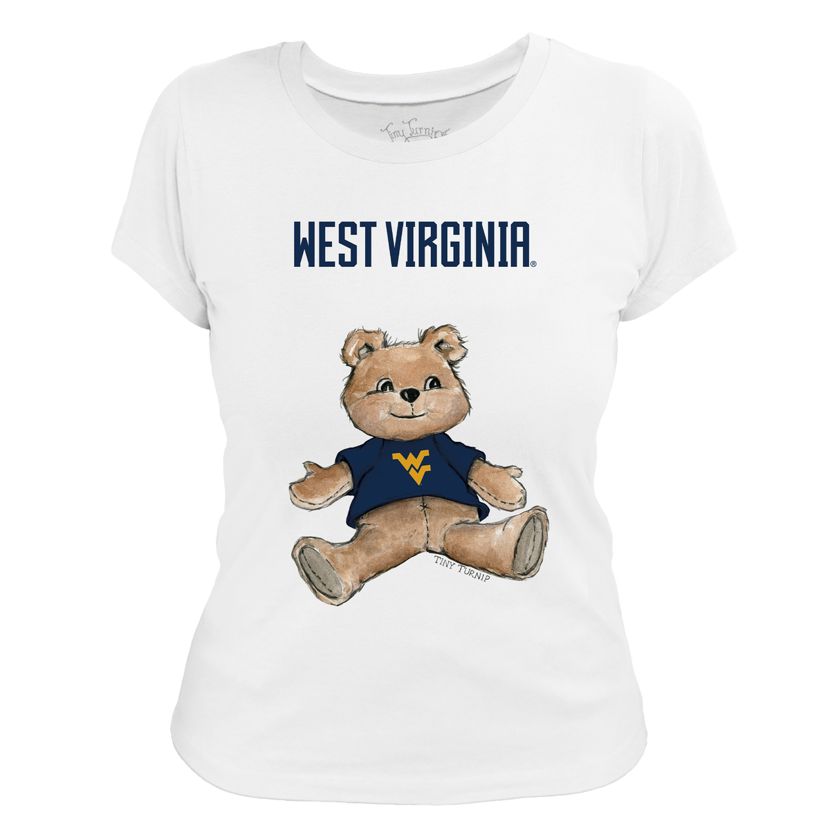 West Virginia Mountaineers Teddy Women's Tee Shirt