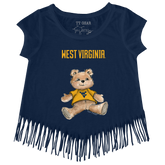 West Virginia Mountaineers Teddy Fringe Tee