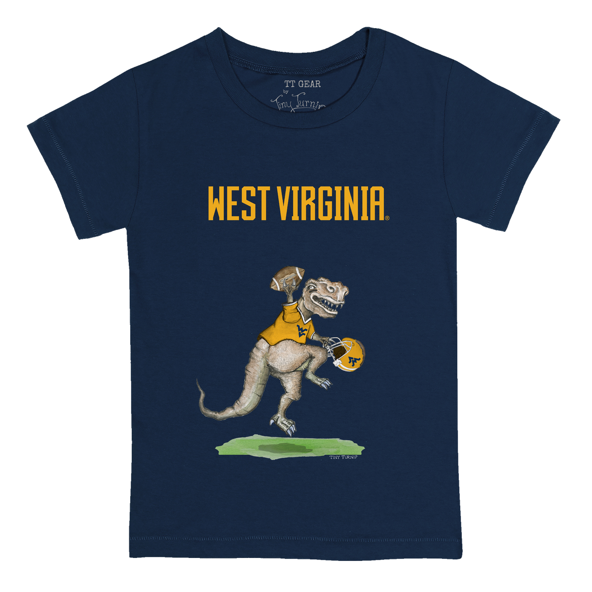 West Virginia Mountaineers TT Rex Kid's Tee Shirt
