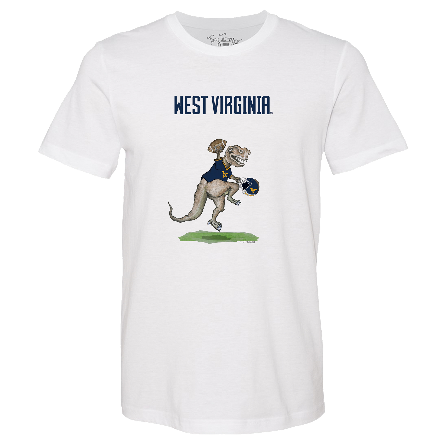 West Virginia Mountaineers TT Rex Unisex Tee Shirt