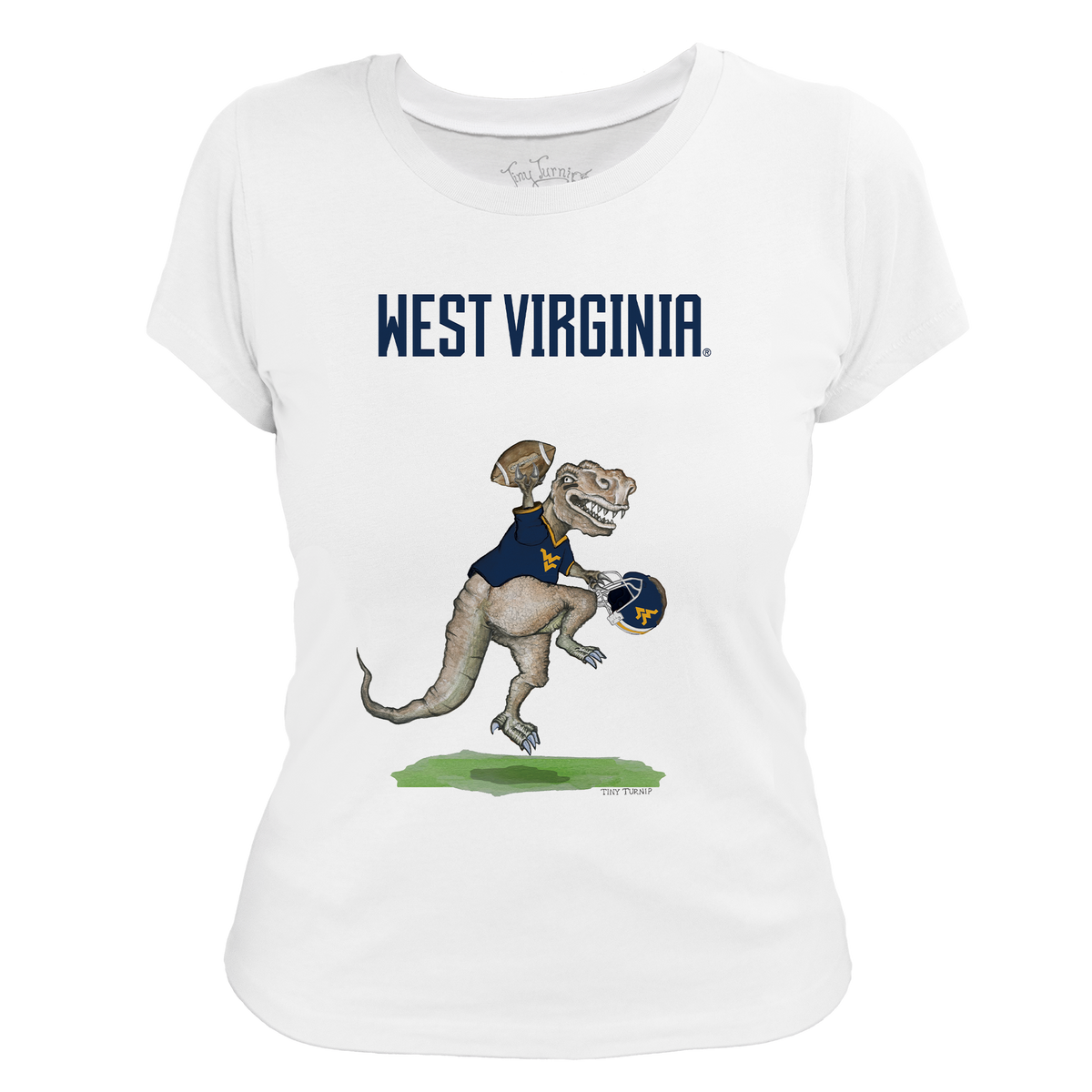 West Virginia Mountaineers TT Rex Women's Tee Shirt