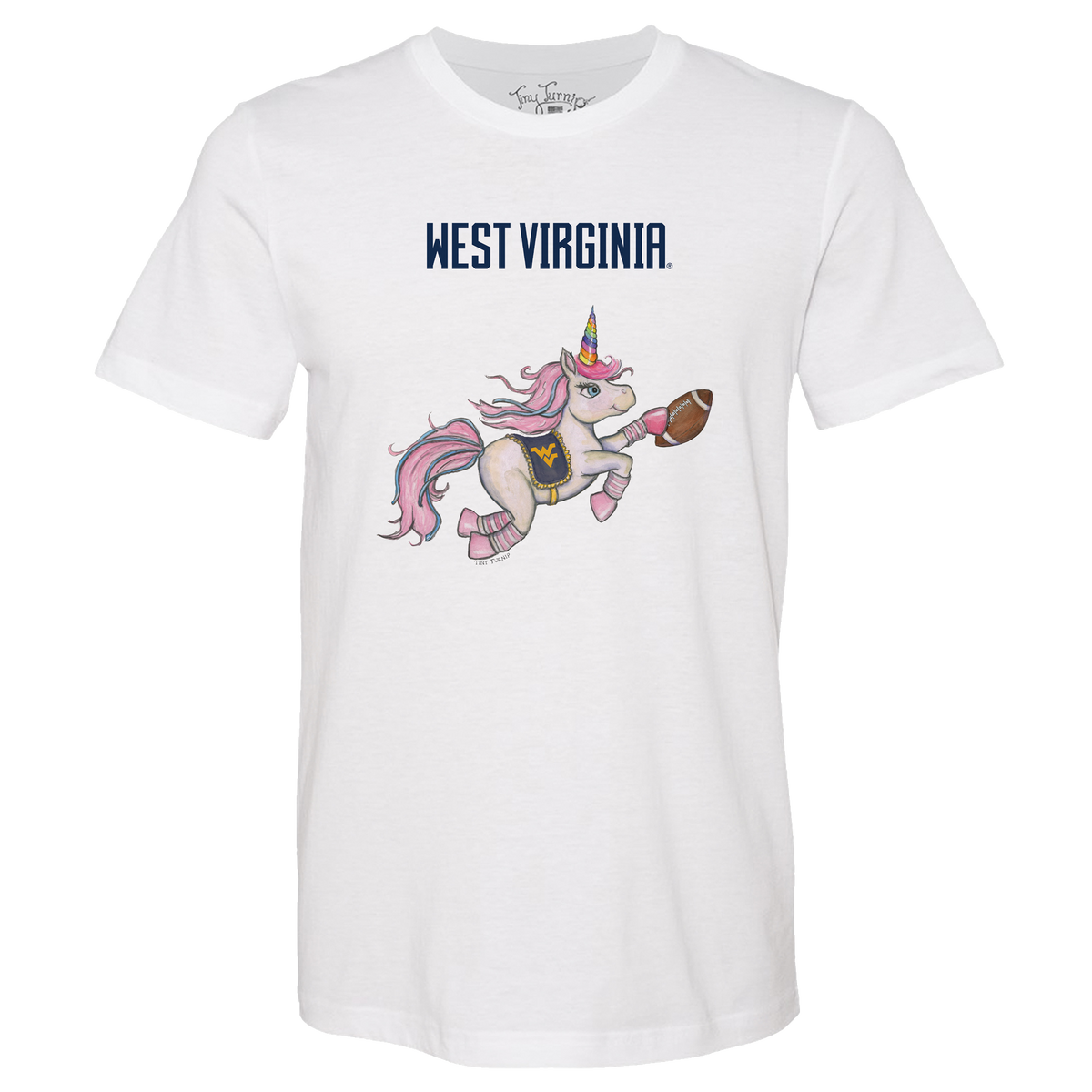 West Virginia Mountaineers Unicorn Unisex Tee Shirt