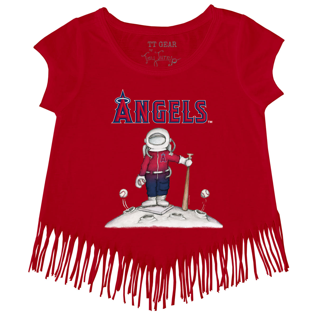 Los Angeles Angels Astronaut Fringe Tee