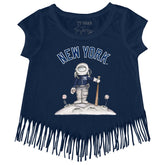 New York Yankees Astronaut Fringe Tee