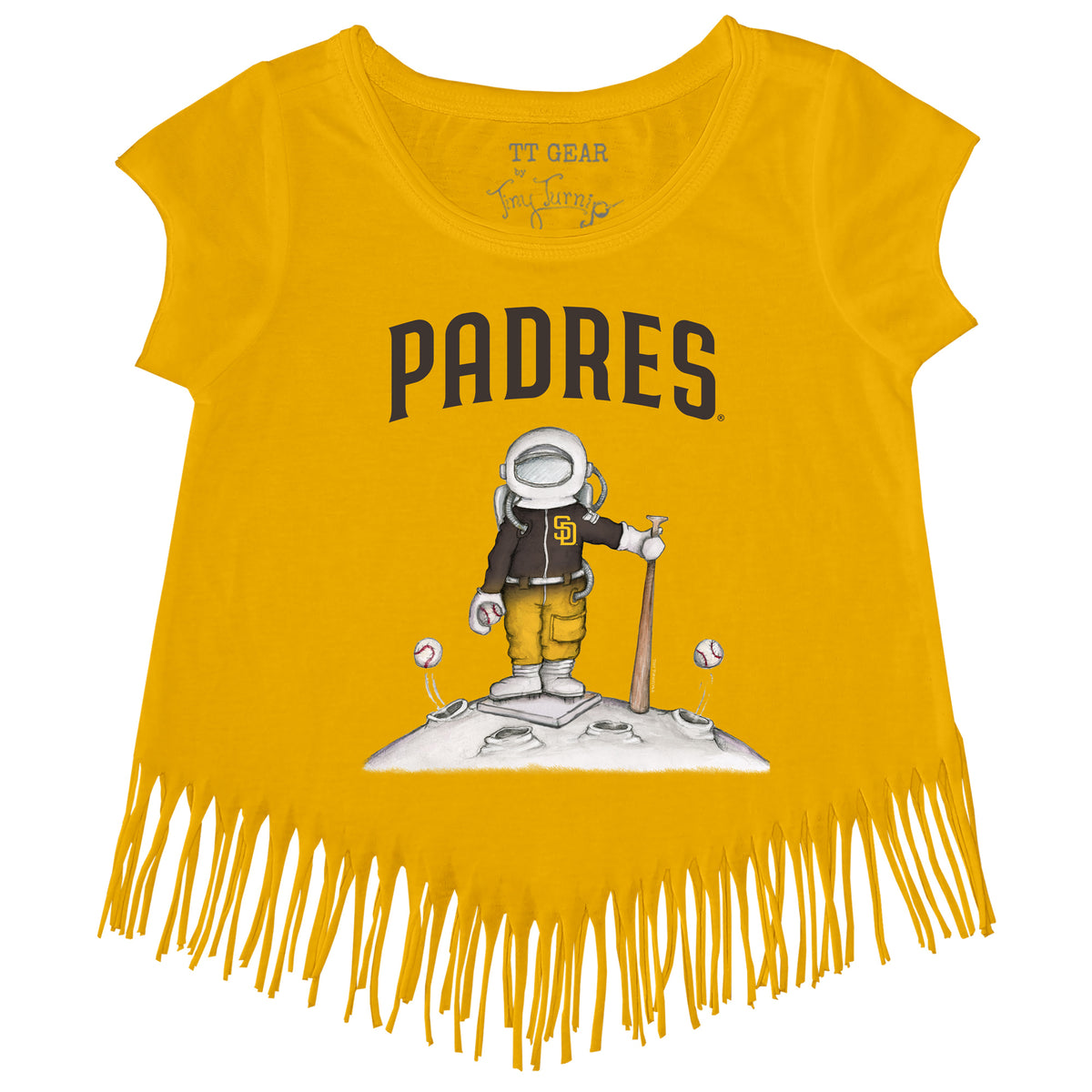 San Diego Padres Astronaut Fringe Tee