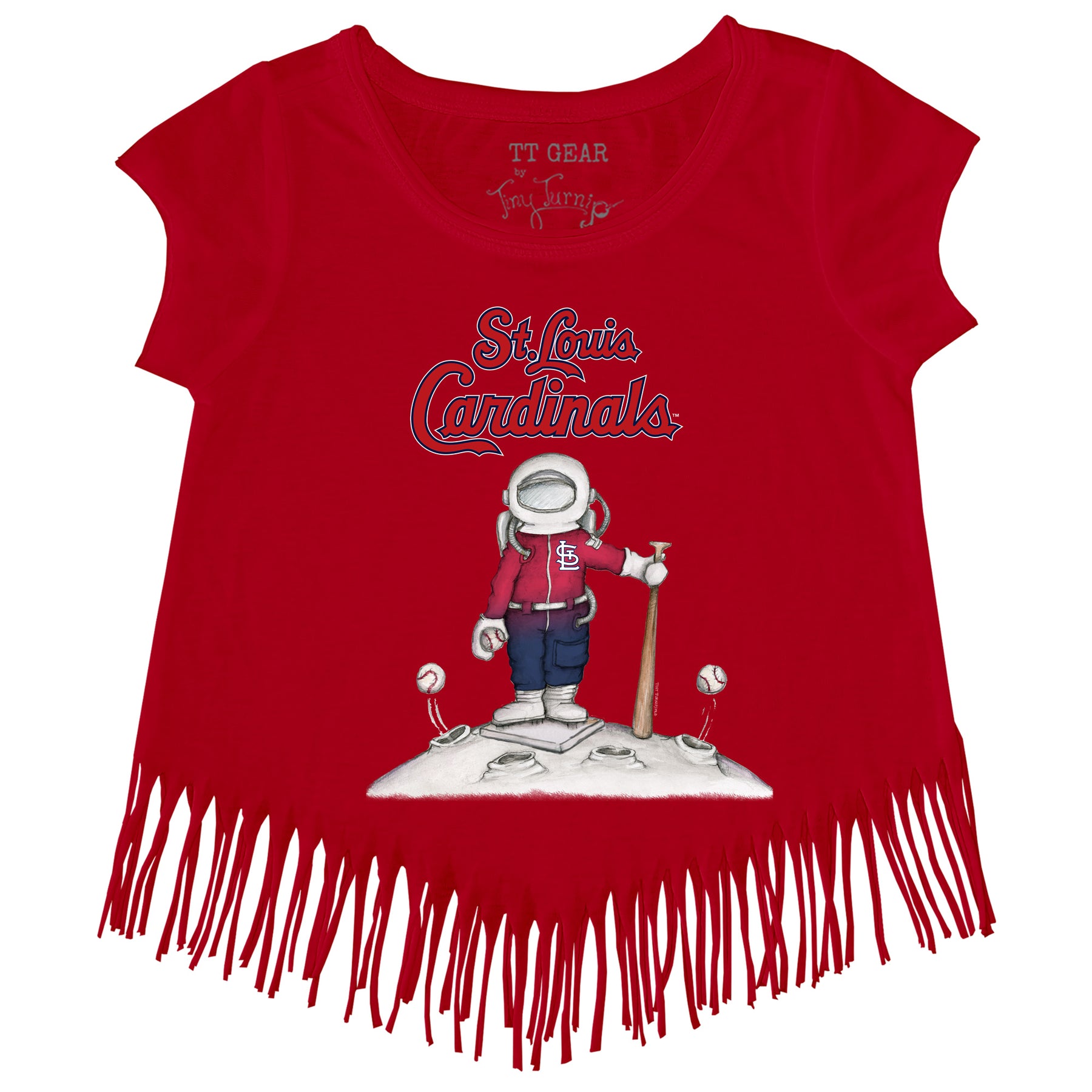St. Louis Cardinals Astronaut Fringe Tee