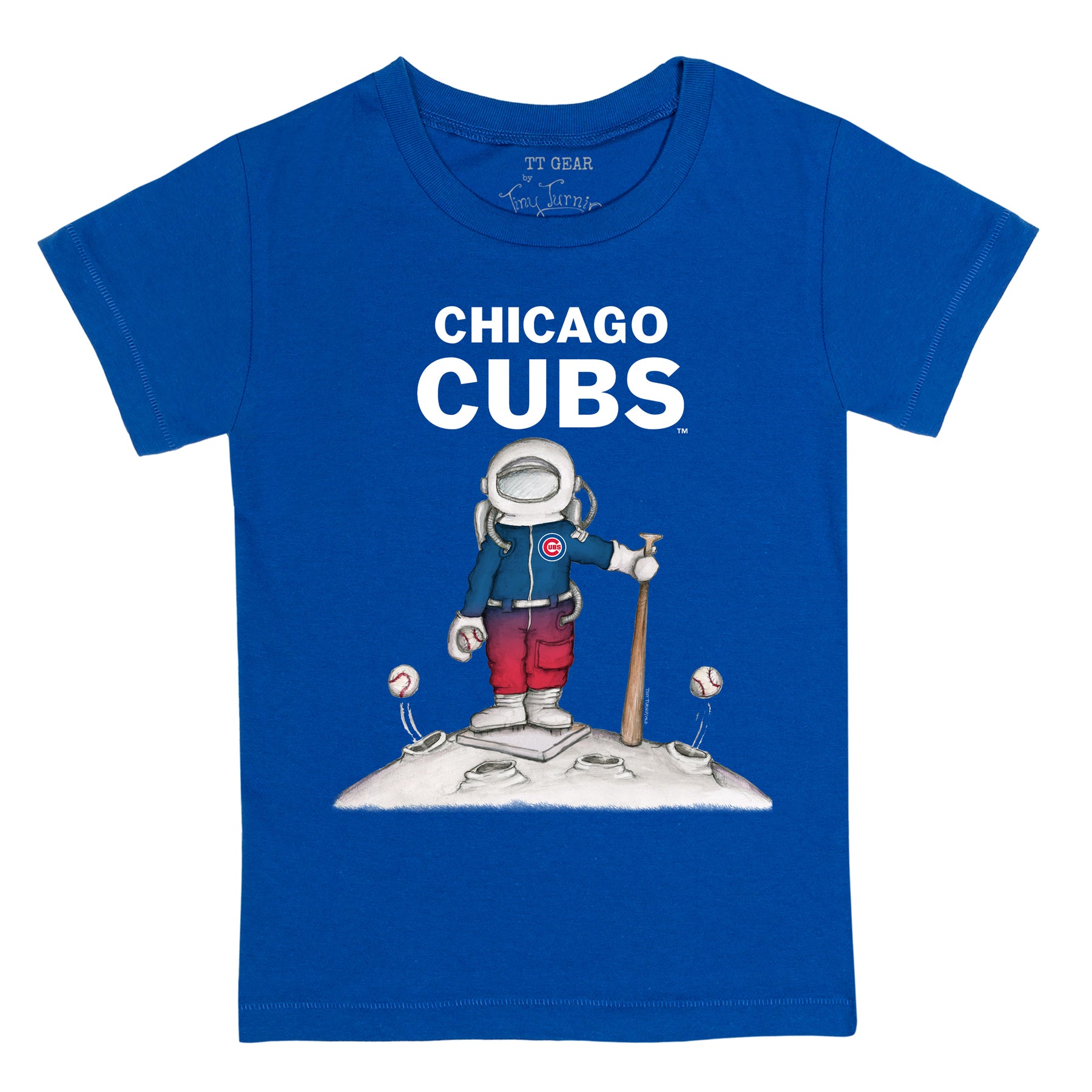 Chicago Cubs Astronaut Tee Shirt