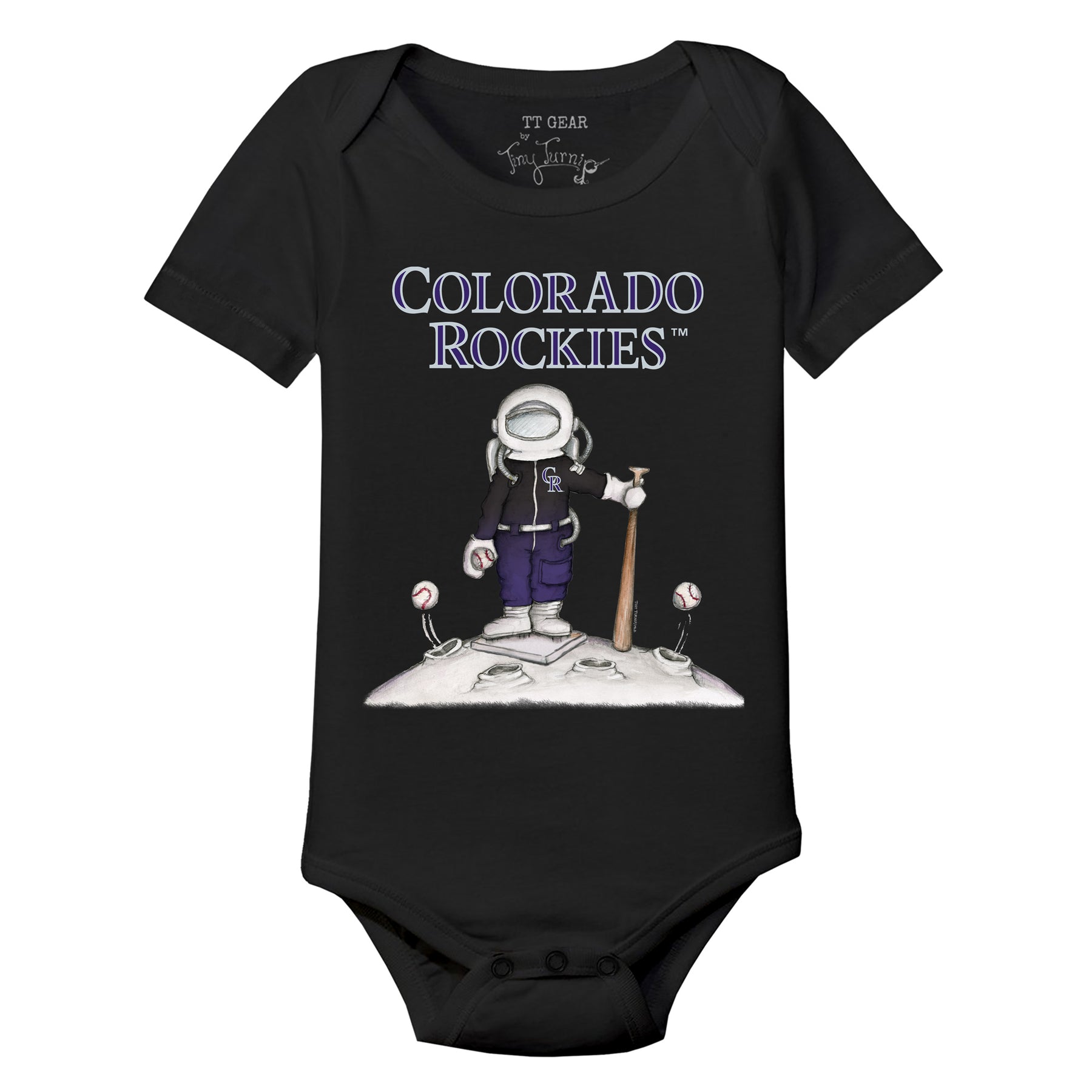 Colorado Rockies Astronaut Short Sleeve Snapper