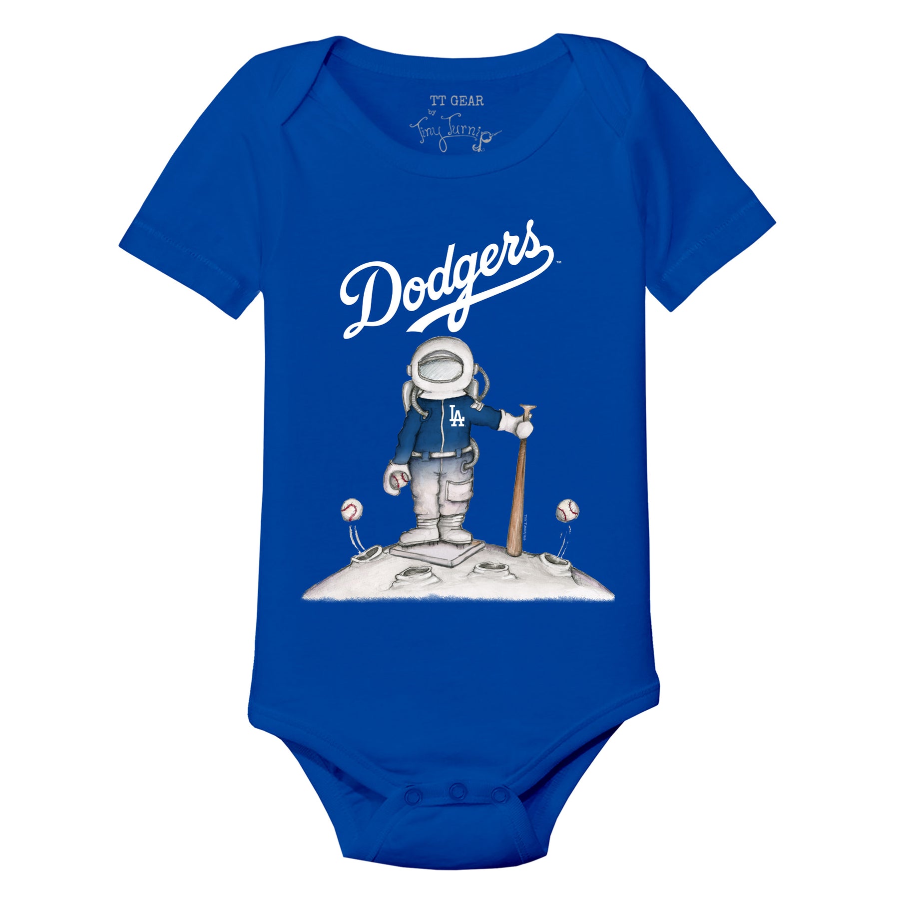 Los Angeles Dodgers Astronaut Short Sleeve Snapper