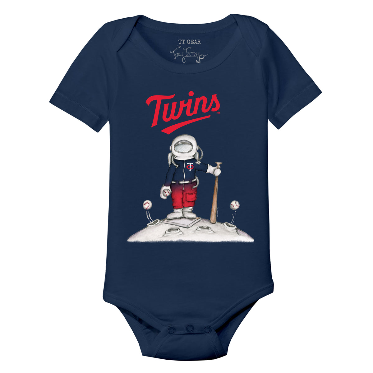 Minnesota Twins Astronaut Short Sleeve Snapper