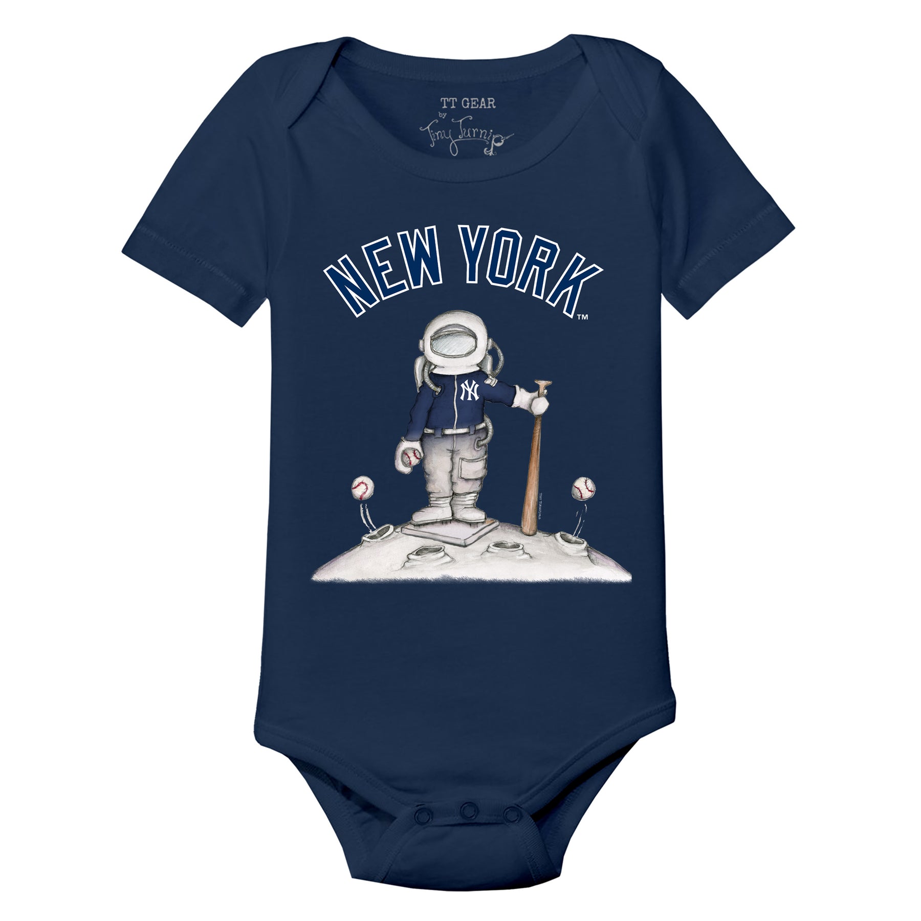 New York Yankees Astronaut Short Sleeve Snapper