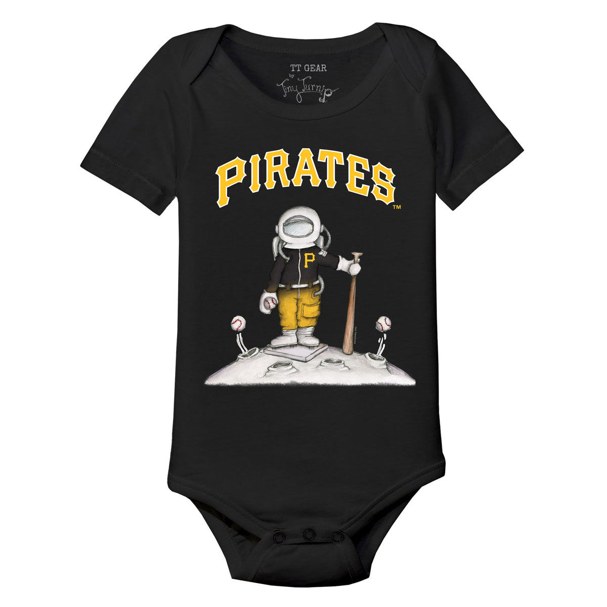 Pittsburgh Pirates Astronaut Short Sleeve Snapper