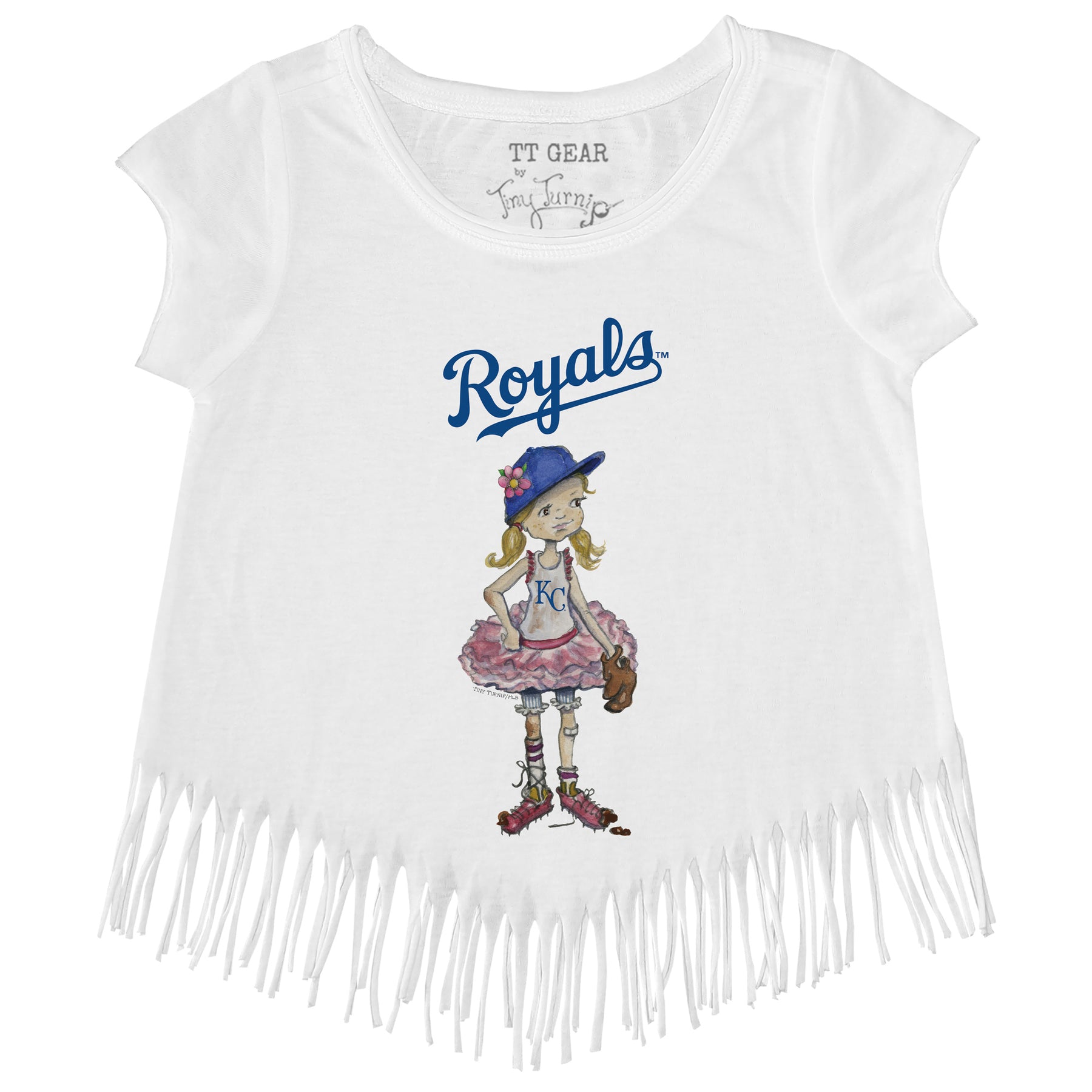 Kansas City Royals Babes Fringe Tee