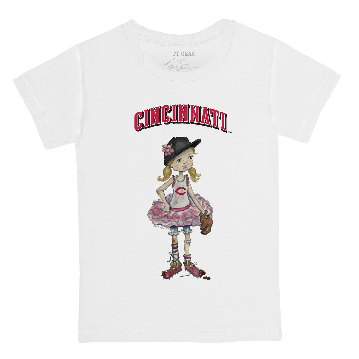 Cincinnati Reds Babes Tee Shirt