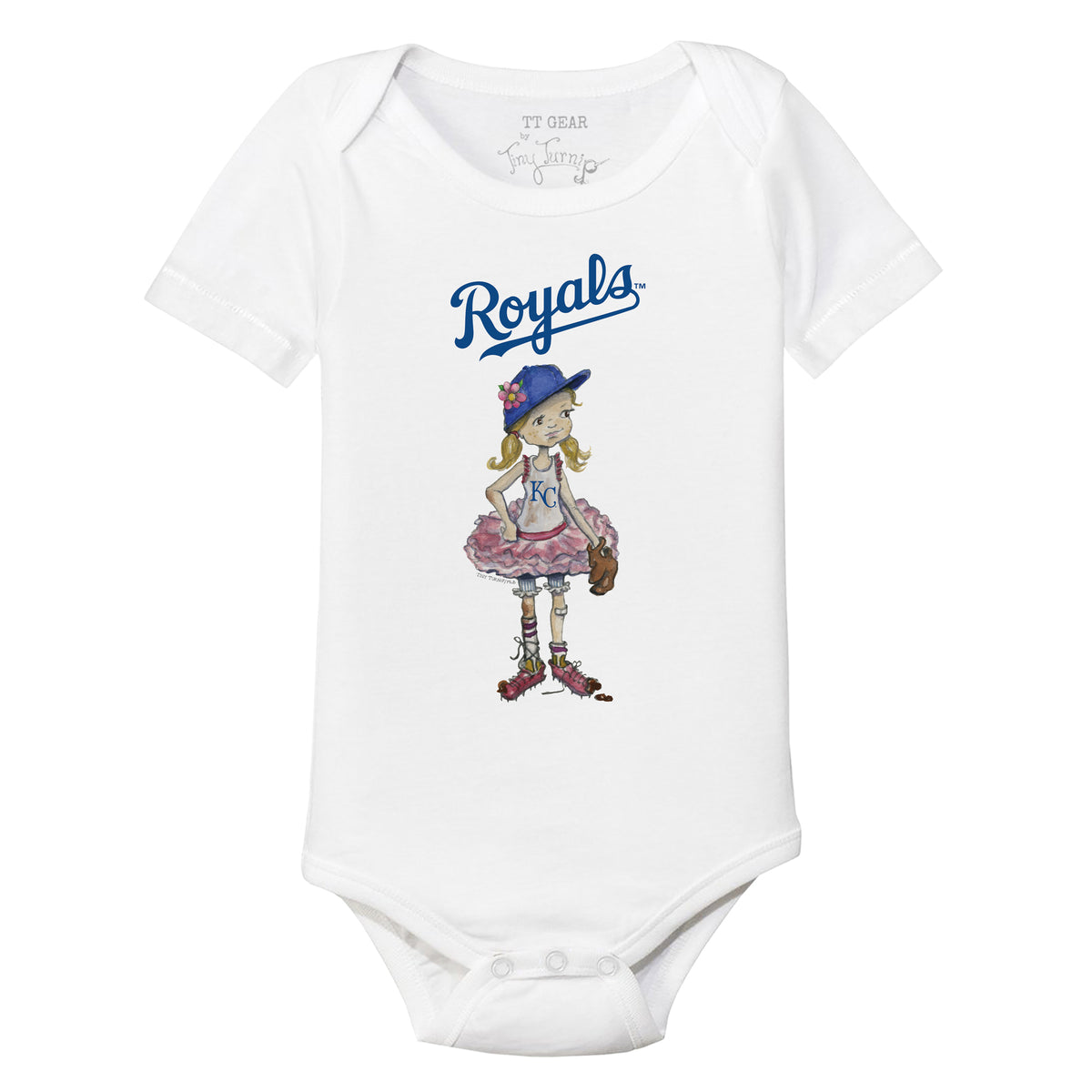 Kansas City Royals Babes Short Sleeve Snapper