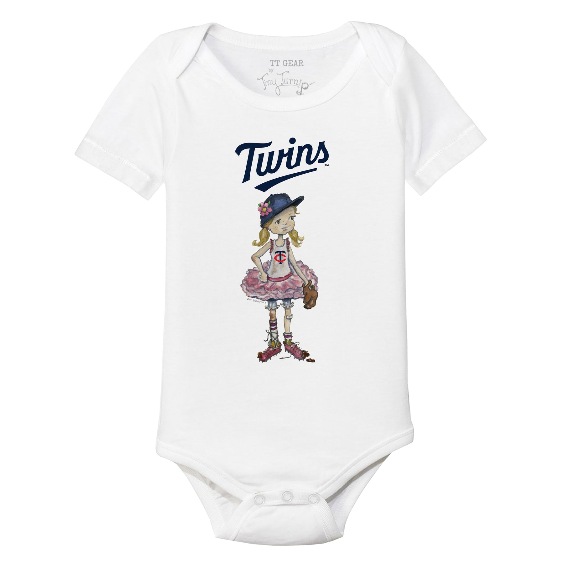 Minnesota Twins Babes Short Sleeve Snapper