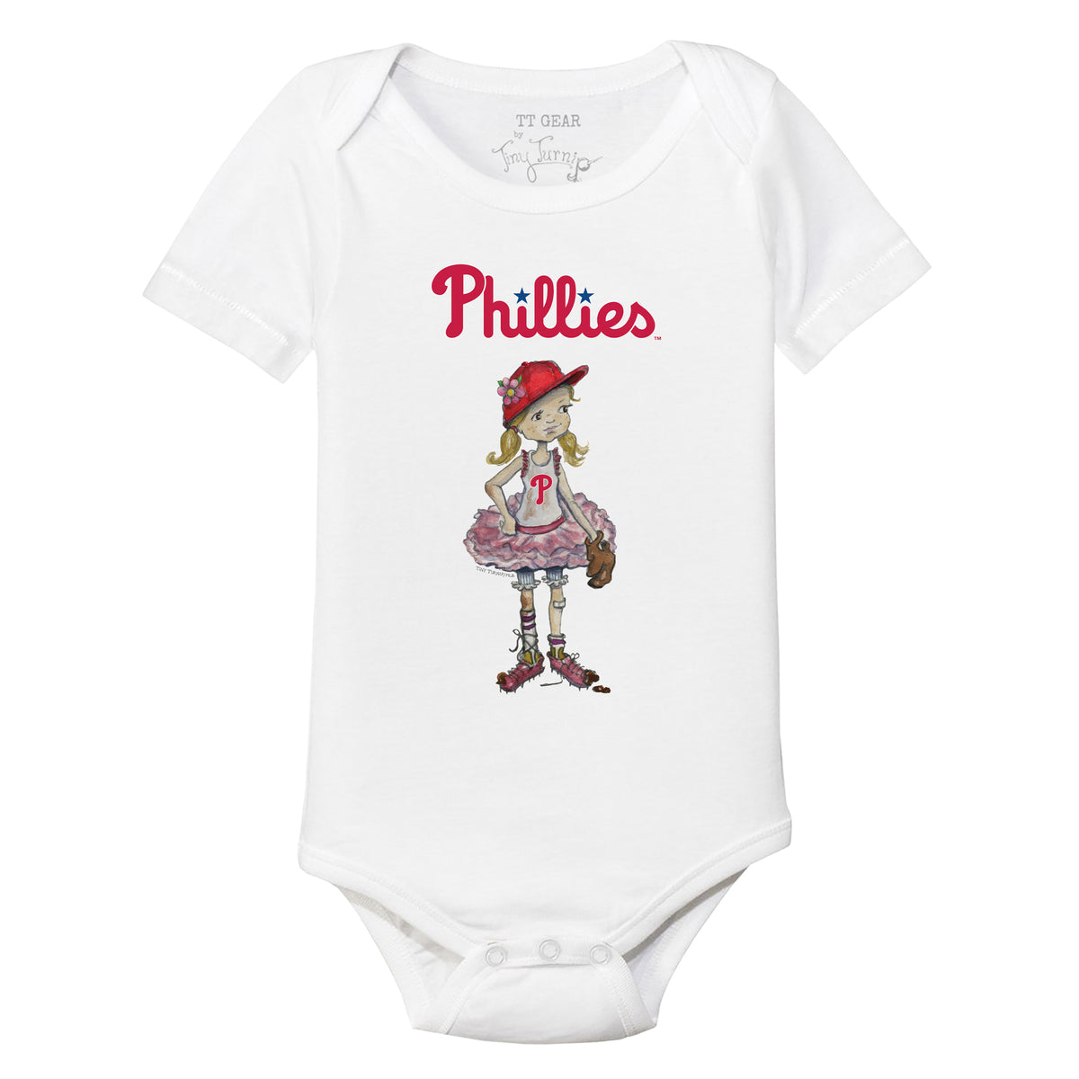 Philadelphia Phillies Babes Short Sleeve Snapper