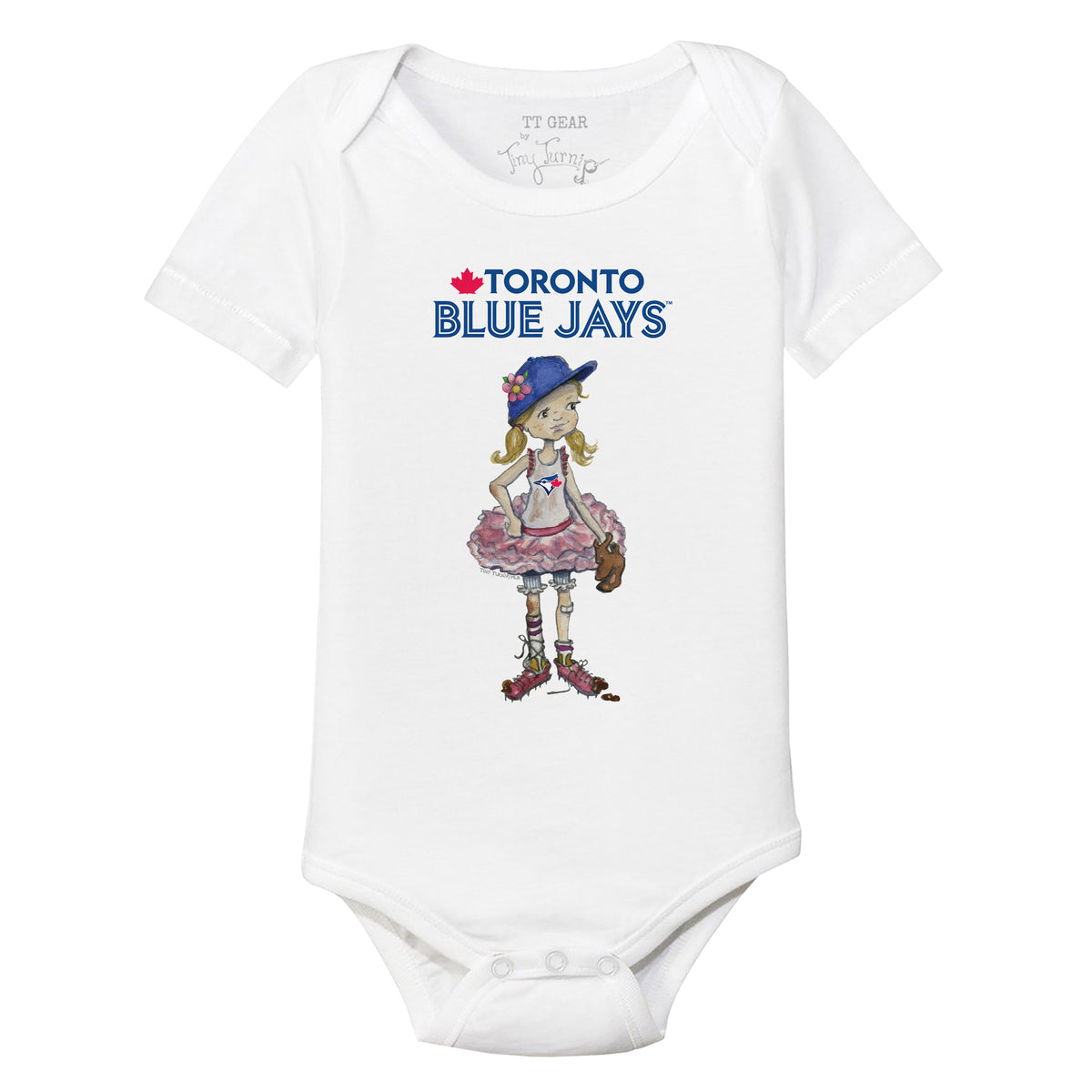 Toronto Blue Jays Babes Short Sleeve Snapper