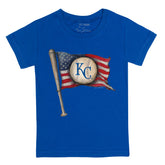 Kansas City Royals Baseball Flag Tee Shirt