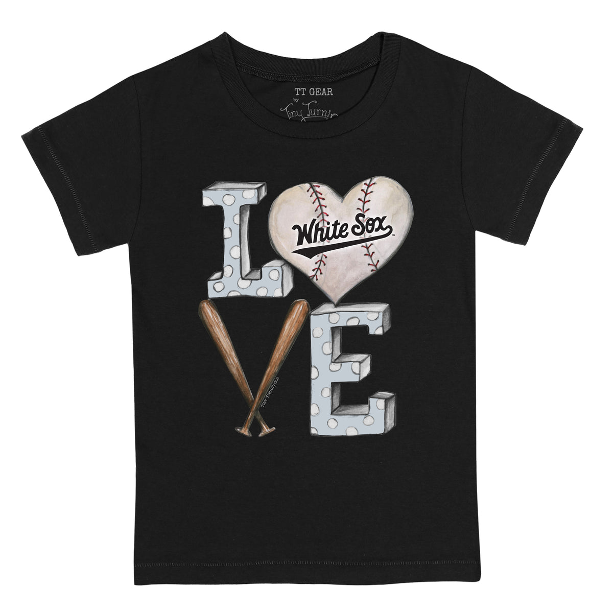 Chicago White Sox Baseball LOVE Tee Shirt