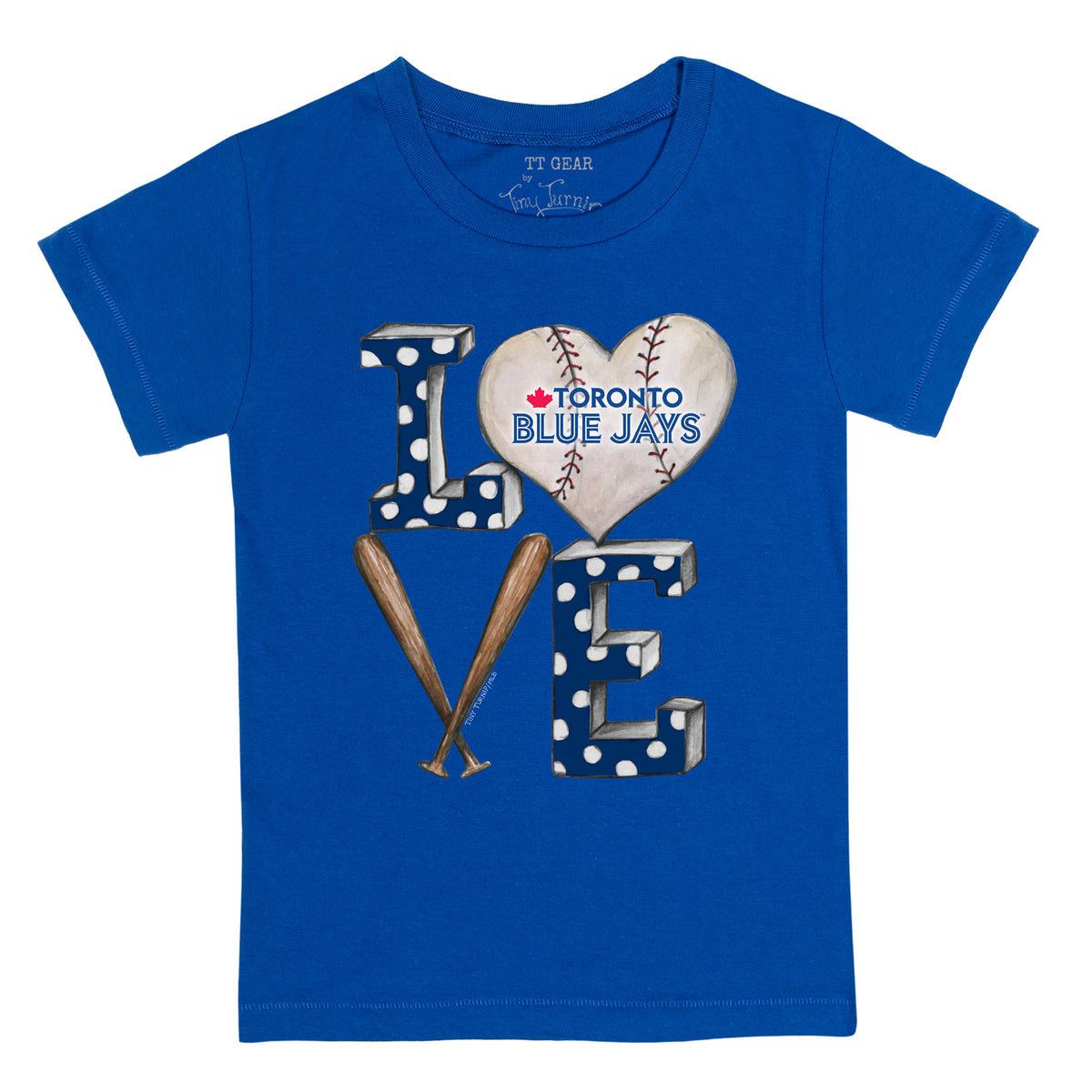 Toronto Blue Jays Baseball LOVE Tee Shirt