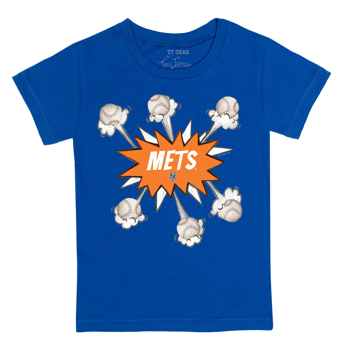 New York Mets Baseball Pow Tee Shirt
