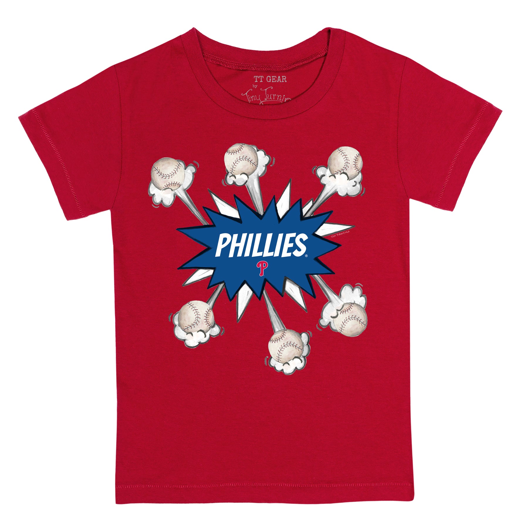 Philadelphia Phillies Baseball Pow Tee Shirt