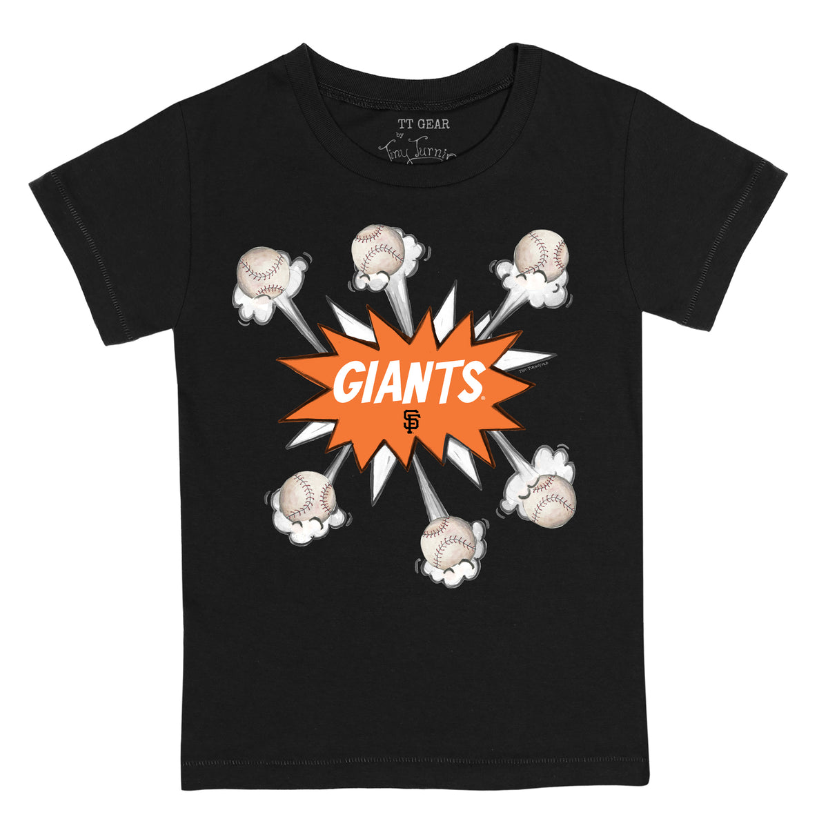 San Francisco Giants Baseball Pow Tee Shirt